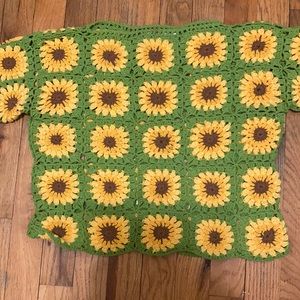 Beautifully crocheted cover jumper sweater